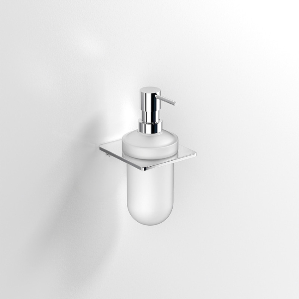 Close up product image of the Origins Living S6 Chrome Soap Dispenser